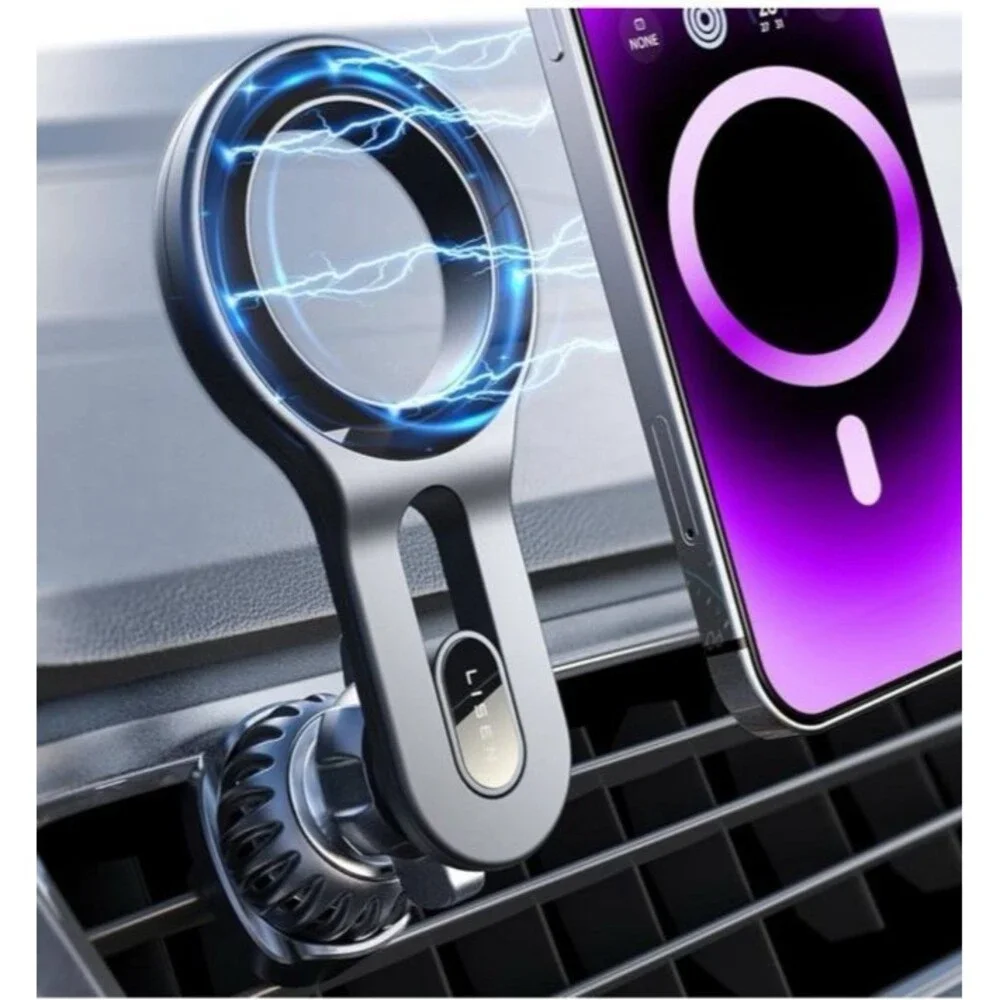 LISEN Magnetic Pro Car Mount for iPhone Black Model H739 New Open Box